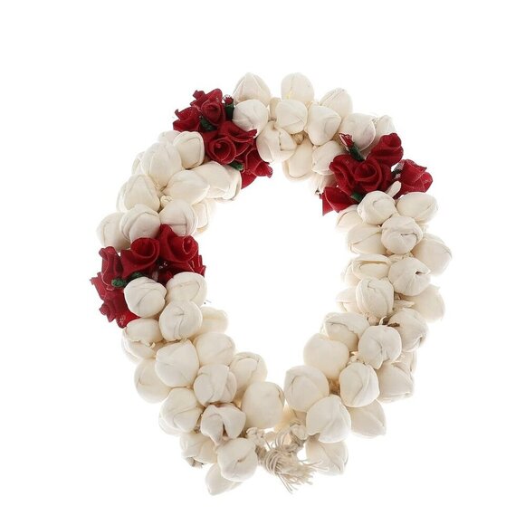Indian Hair Accessory Floral Jasmine Flowers Buns Braids Traditional